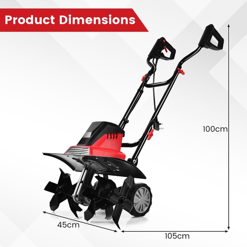 1500w electric tiller 5a - 1500w,