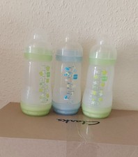 MAM Easy Start Anti-Colic Baby Bottle Set 260ml, Blue, 3-Pack