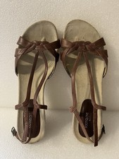 M&S Footglove Brown Sandals