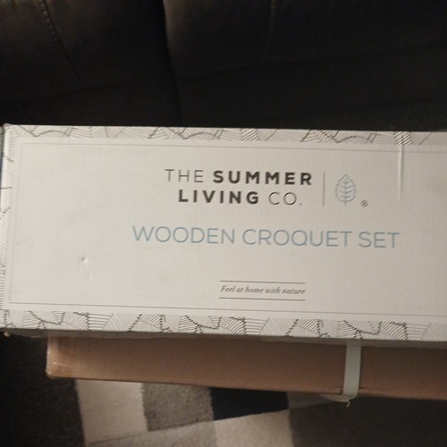 Person wooden croquet set - person,