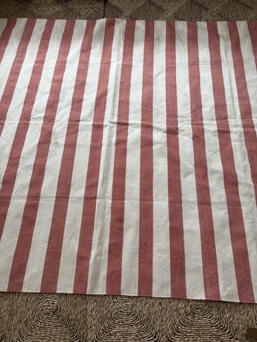 Striped dhurrie rug - striped,