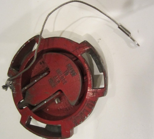 Aircraft pressure fuel cap - cap, ms