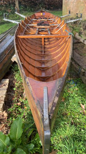 24 foot Wooden Rowing Boat