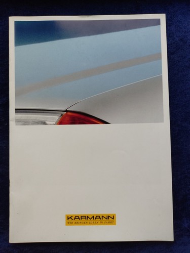 Karmann brochure golf - vw,