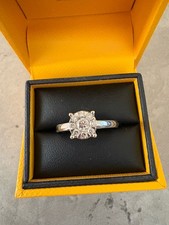 18ct white gold - gold, 0.50ct
