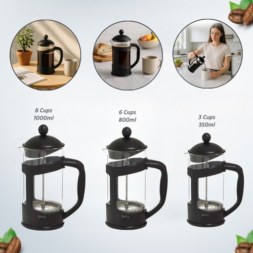 French press coffee maker - french,