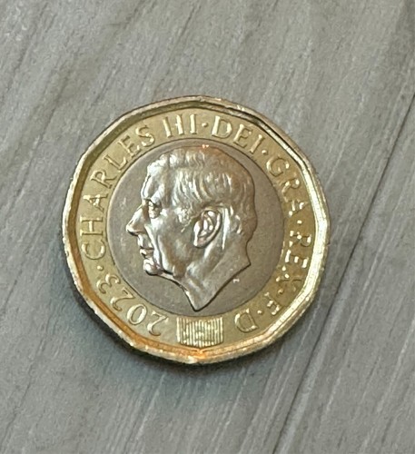 Double sided coin king charles - sided,