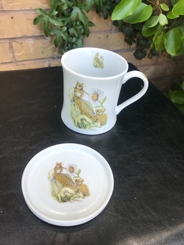 Mouse field mice mug coaster - field,