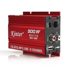 Compact 12V 500W 2 Channels