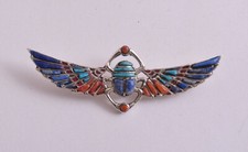 Egyptian scarab Silver