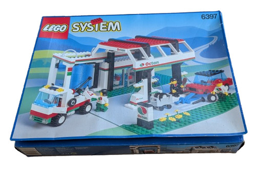 Lego system 6397 gas wash - lego,