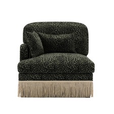 Leopard Print Chenille Accent