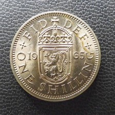 1965 Coin One 1 Shilling