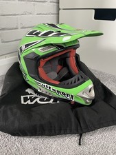 Wulfsport Motocross Helmet XS 54-54cm Green Motorcycle Full Face 