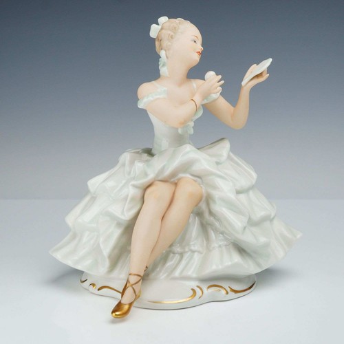 Wallendorf porcelain seated - porcelain,