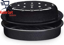 Enamel Self Basting Oval