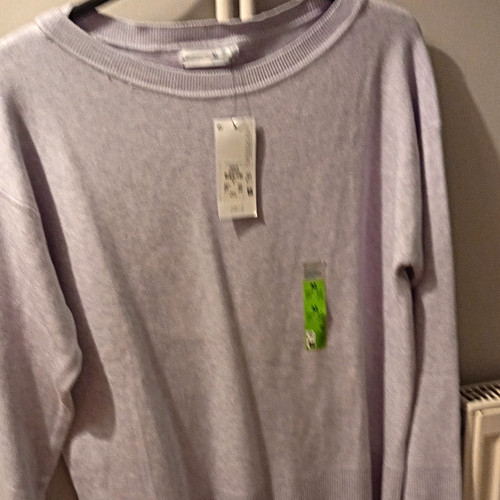 Primark lilac knit crew neck - crew,