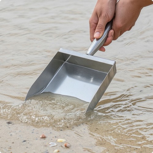 Beach with short handle - beach,