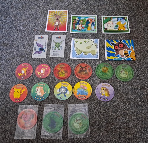 Vintage pokemon bundle tazo - vintage,