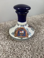 Vintage Retro Pusser's Rum Miniature British Navy Porcelain Decanter