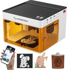 Compact Atomstack P1 Mini Laser Engraver, 5W Diode Cutter, Free App, 110mm*110mm