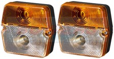 Pair square front indicator - pair,