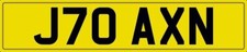 JOAN JOANNE NUMBER PLATE J70