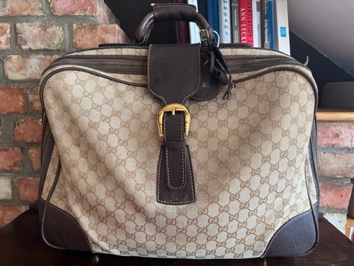 Gucci vintage suitcase 1970 - suitcase, 1970's