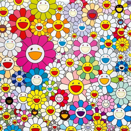 Takashi murakami canvas - takashi,