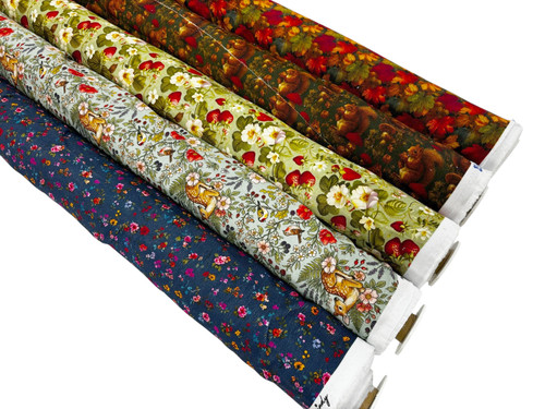 Patterned needlecord fabric - patterned,