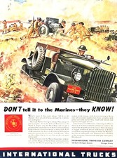 1941 U.S. MARINES IH TRUCK