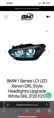 Bmw series lci led xenon - led, drl