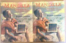 Autographed with Sketch VG 1996 HC DJ First Edition Mandela Floyd Cooper