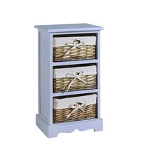 Grey Wooden Chest of Drawers