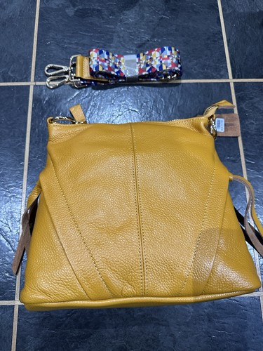 Ladies leather crossbody - leather, bag