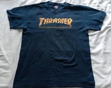 Thrasher Skateboard Magazine T-shirt Large Skate For The Devil Punk Thrash