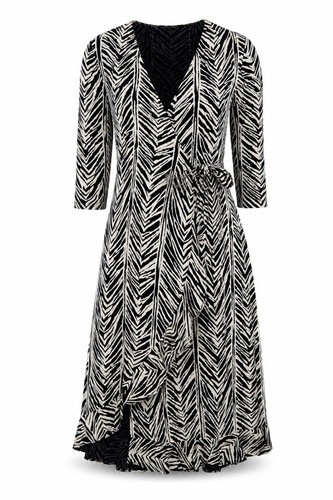 Kaliko womens wrap dress - wrap, size