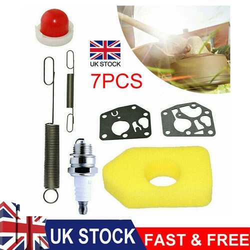 7pc lawn mower kit - mower, briggs