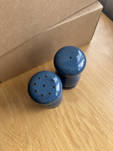 Denby boston blue salt pepper - blue,
