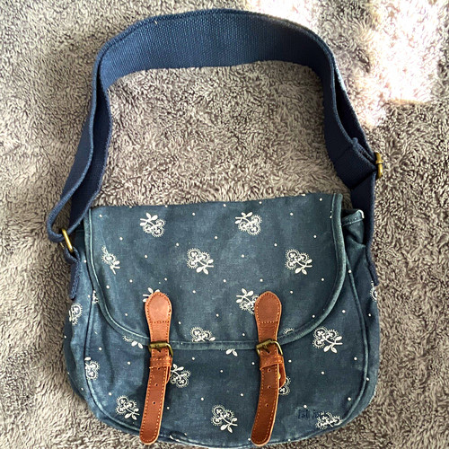 Fat face blue - blue/white, floral