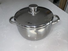 Chef Set Casserole Pot With Lid 18cm Stainless Steel