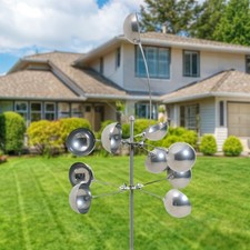 Yard Windmill Stake - Outdoor