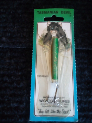Vintage tasmanian devil lure - tasmanian,