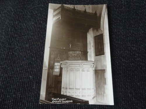 The pulpit radley - the,