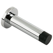 Projecting door stop - door, satin