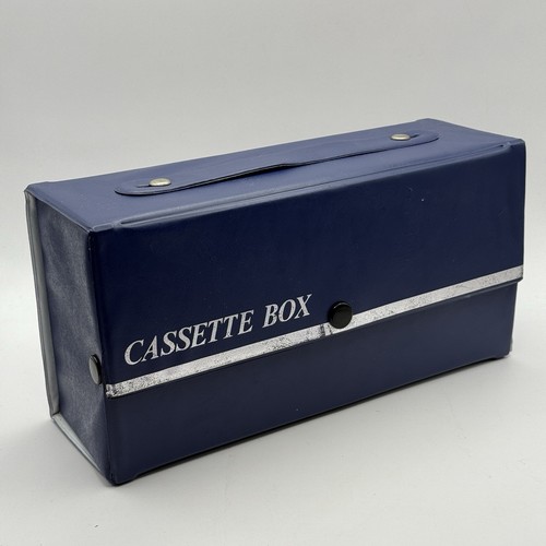 Vintage cassette box - box, tape