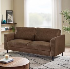 Logan 3 Seater Fabric/Faux