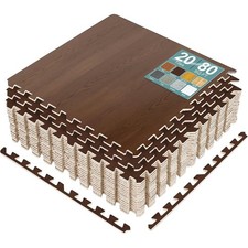 Interlocking Wood Grain Floor