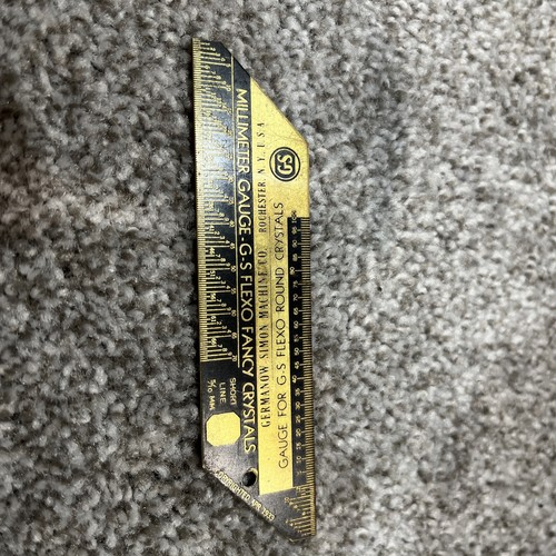 Vintage watch crystal gauge - vintage,