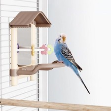 Anti-Slip Parrot Mirror Toy